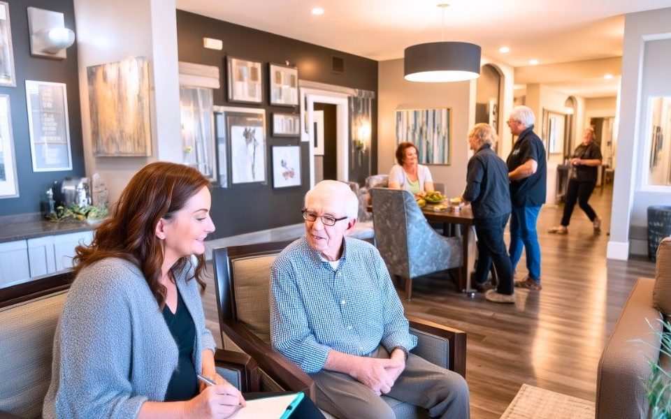 Touring a Senior Community